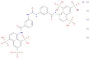 1,3,5-Naphthalenetrisulfonicacid, 8,8'-[carbonylbis(imino-3,1-phenylenecarbonylimino)]bis-, sodium…