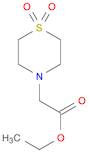 Ethyl 2-(1,1-dioxidothiomorpholino)acetate