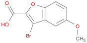 3-Bromo-5-methoxybenzofuran-2-carboxylic acid