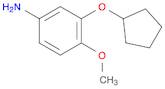 3-(Cyclopentyloxy)-4-methoxyaniline