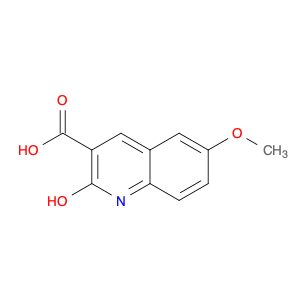 2-Hydroxy-6-methoxyquinoline-3-carboxylic acid