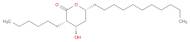 (3S,4S,6R)-3-Hexyl-4-hydroxy-6-undecyltetrahydro-2H-pyran-2-one