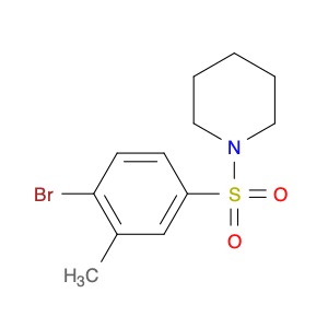 2-Bromo-5-(piperidinosulfonyl)toluene