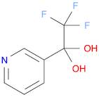 2,2,2-Trifluoro-1-(pyridin-3-yl)ethane-1,1-diol