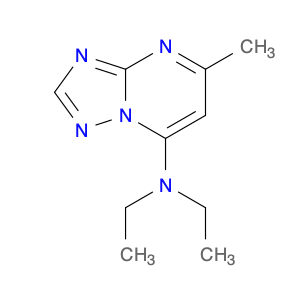 [1,2,4]Triazolo[1,5-a]pyrimidin-7-amine,N,N-diethyl-5-methyl-