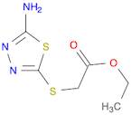 Acetic acid,2-[(5-amino-1,3,4-thiadiazol-2-yl)thio]-, ethyl ester