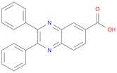 2,3-Diphenylquinoxaline-6-carboxylic acid