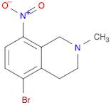 5-Bromo-2-methyl-8-nitro-1,2,3,4-tetrahydroisoquinoline