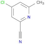 4-Chloro-6-methylpicolinonitrile