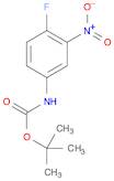 TERT-BUTYL 4-FLUORO-3-NITROPHENYLCARBAMATE