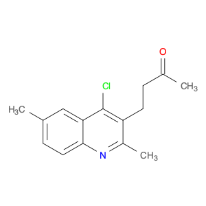 4-(4-CHLORO-2,6-DIMETHYLQUINOLIN-3-YL)BUTAN-2-ONE