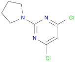 4,6-Dichloro-2-(pyrrolidin-1-yl)pyrimidine