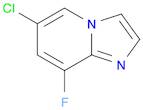 6-Chloro-8-fluoroimidazo[1,2-a]pyridine