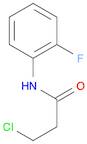 3-Chloro-N-(2-fluorophenyl)propanamide