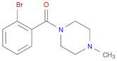 (2-Bromophenyl)(4-methylpiperazin-1-yl)methanone