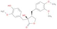 2(3H)-Furanone, 4-[(3,4-dimethoxyphenyl)methyl]dihydro-3-hydroxy-3-[(4-hydroxy-3-methoxyphenyl)met…