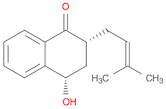 1(2H)-Naphthalenone,3,4-dihydro-4-hydroxy- 2-(3-methyl-2-butenyl)-,(2R,4S)-