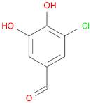 Benzaldehyde,3-chloro-4,5-dihydroxy-