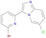 3-(6-BROMOPYRIDIN-2-YL)-6-CHLOROIMIDAZO[1,2-A]PYRIDINE