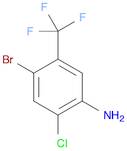 Benzenamine, 4-bromo-2-chloro-5-(trifluoromethyl)-