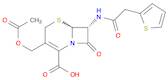 (6R,7R)-3-(Acetoxymethyl)-8-oxo-7-(2-(thiophen-2-yl)acetamido)-5-thia-1-aza-bicyclo[4.2.0]oct-2-en…