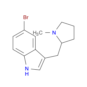 1H-Indole,5-bromo-3-[(1-methyl-2-pyrrolidinyl)methyl]-