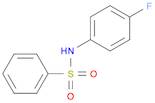 N-(4-fluorophenyl)benzenesulfonamide