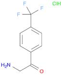 2-Amino-1-(4-(trifluoromethyl)phenyl)ethanone hydrochloride