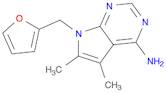 7-(furan-2-ylmethyl)-5,6-dimethyl-7H-pyrrolo[2,3-d]pyrimidin-4-amine