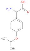 Benzeneacetic acid, a-amino-4-(1-methylethoxy)-