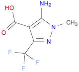 1H-Pyrazole-4-carboxylicacid,5-amino-1-methyl-3-(trifluoromethyl)-(9CI)