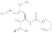 2-(BENZOYLAMINO)-4,5-DIMETHOXYBENZOIC ACID