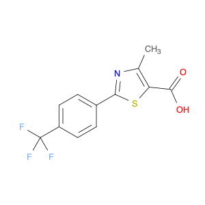 4-Methyl-2-(4-(trifluoromethyl)phenyl)thiazole-5-carboxylic acid