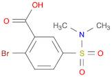 2-Bromo-5-(N,N-dimethylsulfamoyl)benzoic acid