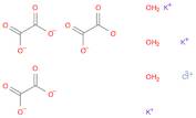 Chromate(3-),tris[ethanedioato(2-)-kO1,kO2]-, potassium, hydrate (1:3:3),(OC-6-11)-