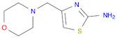 4-(MORPHOLIN-4-YLMETHYL)-1,3-THIAZOL-2-AMINE