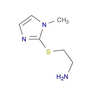 2-[(1-METHYL-1H-IMIDAZOL-2-YL)THIO]ETHANAMINE