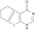 6,7-Dihydro-3H-cyclopenta[4,5]thieno[2,3-d]pyrimidin-4(5H)-one