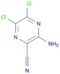 3-Amino-5,6-dichloropyrazine-2-carbonitrile