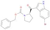 (R)-Benzyl 2-(5-bromo-1H-indole-3-carbonyl)pyrrolidine-1-carboxylate