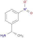 Benzenemethanamine, a-methyl-3-nitro-, (aS)-