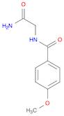 N-(2-Amino-2-oxoethyl)-4-methoxybenzamide