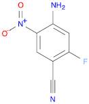 4-Amino-2-fluoro-5-nitrobenzonitrile