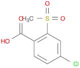 Benzoic acid,4-chloro-2-(methylsulfonyl)-