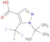 1-(TERT-BUTYL)-5-(TRIFLUOROMETHYL)-1H-PYRAZOLE-4-CARBOXYLIC ACID