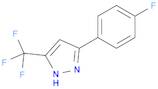 1H-Pyrazole, 3-(4-fluorophenyl)-5-(trifluoromethyl)-