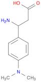 Benzenepropanoic acid, b-amino-4-(dimethylamino)-