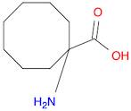 Cyclooctanecarboxylicacid, 1-amino-