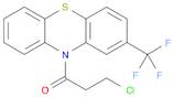 3-Chloro-1-(2-(trifluoromethyl)-10H-phenothiazin-10-yl)propan-1-one