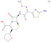 5-Thia-1-azabicyclo[4.2.0]oct-2-ene-2-carboxylicacid,7-[[(2Z)-2-(2-amino-4-thiazolyl)-2-(methoxy...